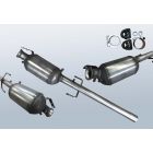 Dieselpartikelfilter MERCEDES BENZ Vito 111 CDI (W639601)