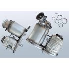 DPF - Dieselpartikelfilter mit OXI KAT AUDI TT Roadster 2.0 TDi (FV9 FVR)