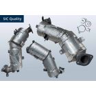 DPF - Dieselpartikelfilter mit OXI KAT FIAT Doblo II Cargo 1.3 D Multijet 16v (263)