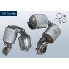 DPF - Dieselpartikelfilter mit OXI KAT TOYOTA RAV 4 IV 2.0 D4-D (WWA42)
