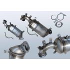 DPF - Dieselpartikelfilter mit OXI KAT  SUZUKI SX4 S Cross AllGrip 1.6 DDiS 4x4 (AKK416D)