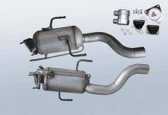 Dieselpartikelfilter VW Touareg 3.0 TDI (7LA,7L6,7L7)