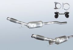 Dieselpartikelfilter PEUGEOT 407 2.0 HDI (6D)