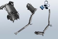 Dieselpartikelfilter SEAT Leon 2.0TDI (1P1)