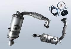 Dieselpartikelfilter FORD Fiesta VI 1.6 TDCI (CB1|JA8)