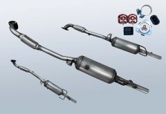 Dieselpartikelfilter OPEL Astra H 1.7 CDTI (L70)