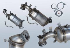 DPF - Dieselpartikelfilter mit OXI KAT  SUZUKI SX4 S Cross AllGrip 1.6 DDiS 4x4 (AKK416D)