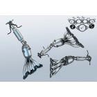 Katalysator FORD Focus II Turnier 1.6 Ti-VCT (DAW)