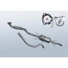 DPF - Dieselpartikelfilter OPEL Corsa 1.7 CDTI (D )