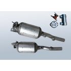 Dieselpartikelfilter RENAULT Grand Scenic II 1.9 dCi (JM14|JM15|JM1D)