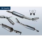 SIC DPF - Dieselpartikelfilter mit SCR KAT DS DS5 2.0 BlueHDI 150 (KF)