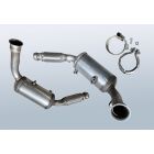 DPF - Dieselpartikelfilter mit OXI KAT  MERCEDES BENZ Sprinter 3.0 5t Pritsche 519CDI BlueTEC (B906)