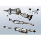 Dieselpartikelfilter NISSAN NV400 2.3 dCi 145 (X62 EV HV UV)