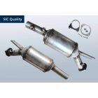 Dieselpartikelfilter RENAULT Espace IV 2.0 dCi (JK0 JK1)