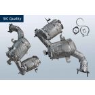 Dieselpartikelfilter JEEP Renegade 1.6 CRD (BU B1 BV)