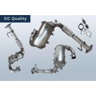 DPF - Dieselpartikelfilter mit OXI KAT FORD Galaxy III 2.0 TDCI 4x4 (CDR CK)