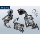 SIC Dieselpartikelfilter mit Oxi Katalysator RENAULT Megane III 1.6 dCi 130 (DZ00 DZ12 DZ13)
