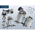 SIC DPF - Dieselpartikelfilter mit OXI KAT SKODA Octavia III Combi 2.0 TDi (5E5 5E6)