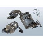 Dieselpartikelfilter mit Oxi Katalysator RENAULT Grand Scenic III 1.6 dCi (JZ00 JZ12)