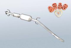 Dieselpartikelfilter OPEL Astra H GTC 1.9 CDTI (L08)