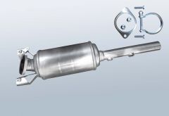 Dieselpartikelfilter RENAULT Megane II 1.9 dCi (KM14|KM1D)