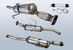 Dieselpartikelfilter NISSAN NV400 2.3 dCi 125 (X62 EV HV UV)