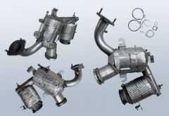 DPF - Dieselpartikelfilter mit OXI KAT FIAT Doblo II Kombi 1.6 D Multijet (263)