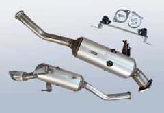 Dieselpartikelfilter NISSAN NV400 2.3 dCi 150 (X62 FV)