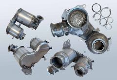 DPF - Dieselpartikelfilter mit OXI KAT  AUDI A3 Cabriolet 1.6 TDi (8V7, 8VE)